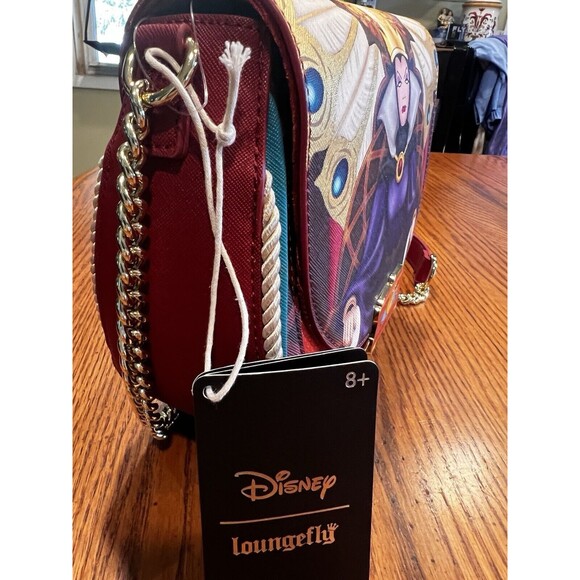 Loungefly Disney Crossbody Bag Snow White Evil Queen Throne Heart Box Cosplay - Picture 6 of 16